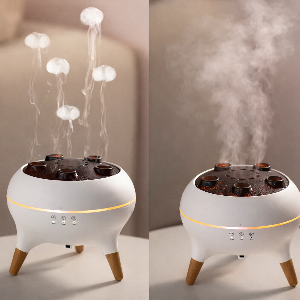 Difusor de Aromas de Medusas con Led